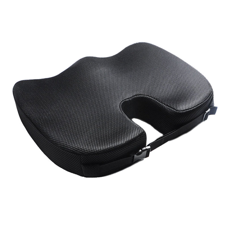 QFC-023 U-shaped Slow Rebound Memory Foam Car Seat Cushion(Black) - free shipping - PMC TechLife - Order now!