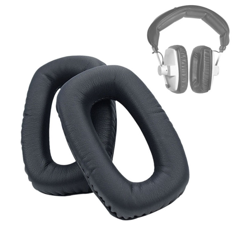 1 Pair Sponge Earpads for Beyerdynamic DT100 / DT102 / DT108 / DT109(Black) - Earmuff & Pad by PMC TechLife | Online Shopping South Africa | PMC TechLife