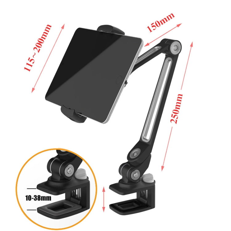 203B Snap-On Lazy Mobile Phone Bracket Bedside Desktop Tablet Bracket(White) - Lazy Bracket by PMC TechLife | Online Shopping South Africa | PMC TechLife