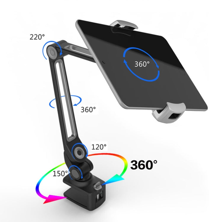 203B Snap-On Lazy Mobile Phone Bracket Bedside Desktop Tablet Bracket(White) - Lazy Bracket by PMC TechLife | Online Shopping South Africa | PMC TechLife