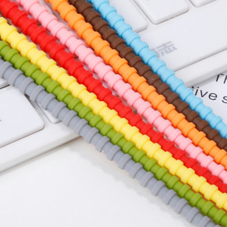 20 PCS Silicone Data Cable Storage Strap Cable Organizer(Blue) - Cable Organizer by PMC TechLife | Online Shopping South Africa | PMC TechLife