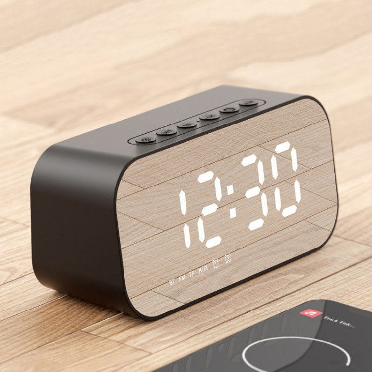 Havit M3 Subwoofer Mini Mirror Clock Bluetooth Speaker, Spsc: 1200mAh (Black） - Desktop Speaker by Havit | Online Shopping South Africa | PMC Jewellery | Buy Now Pay Later Mobicred