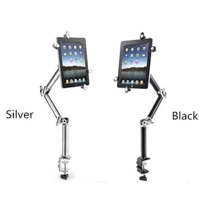 TB-03 Aluminum Alloy Tablet PC Stand Lazy Bedside Desktop Folding Camera Microphone Stand(Silver) - Lazy Bracket by PMC TechLife | Online Shopping South Africa | PMC TechLife