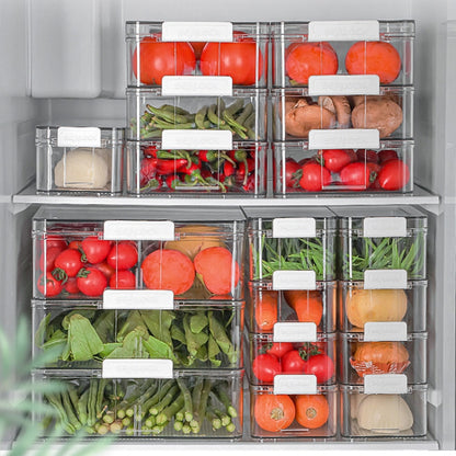 Fruit and Vegetable Refrigerator Crisper with Lid, Specification: TY-9077 - Preservation Supplies by PMC Jewellery | Online Shopping South Africa | PMC Jewellery