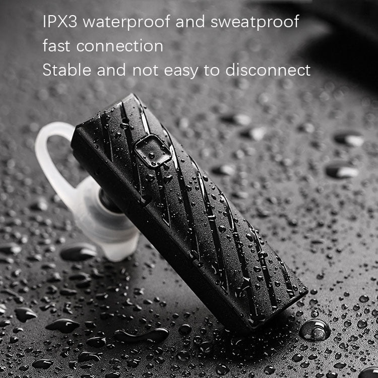 Single Ear 4.2 Bluetooth Headset Stereo HIFI Sports Wireless Bluetooth Headset(A1 Black) - Bluetooth Earphone by PMC TechLife | Online Shopping South Africa | PMC TechLife