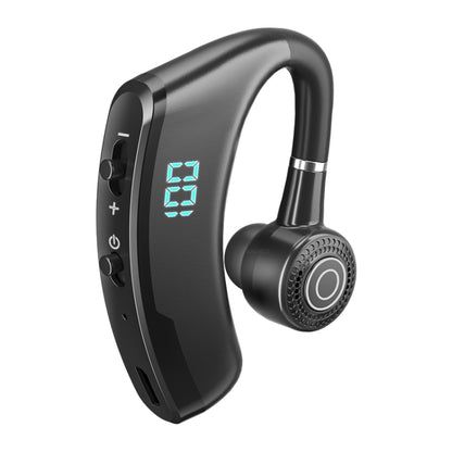 V9S Bluetooth Headset Noise Cancelling Headphones With LED Display(Black Single Ear) - Bluetooth Earphone by PMC Jewellery | Online Shopping South Africa | PMC Jewellery