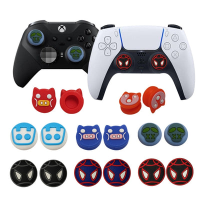 2 Sets ToyiLuya Rocker Protection Cap Left and Right Handle Silicone Caps for PS4/PS5(Set 6) - Cases by null | Online Shopping South Africa | PMC Jewellery