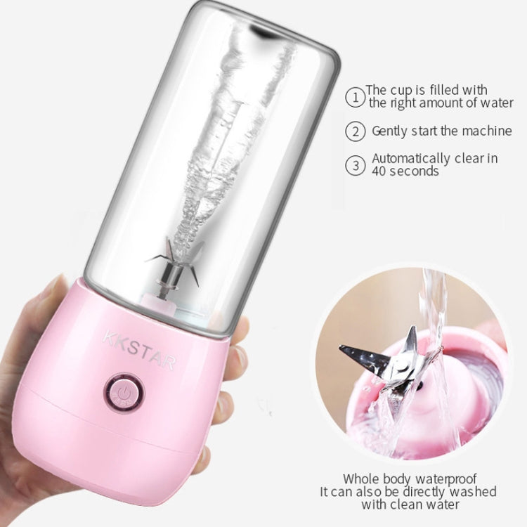 Household Fruit Juicer Portable Multi-Function Juice Cup(Goddess Pink) - Electric juicers by PMC TechLife | Online Shopping South Africa | PMC TechLife