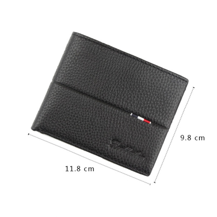 Baweisi A-6555-1 Men Casual Short RFID Wallet Multifunctional Card Holder - Antimagnetic RFID Package by Baweisi | Online Shopping South Africa | PMC TechLife | Buy Now Pay Later Mobicred