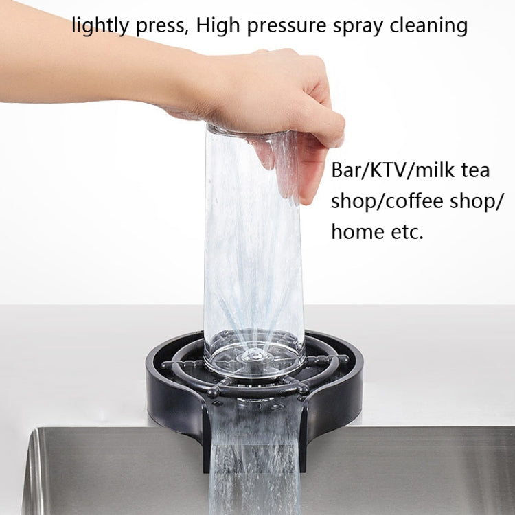 Automatic Faucet High Pressure Spray Washer, Style: Silver+Soft Hose+G1/2 Three-way - Faucets & Accessories by PMC TechLife | Online Shopping South Africa | PMC TechLife