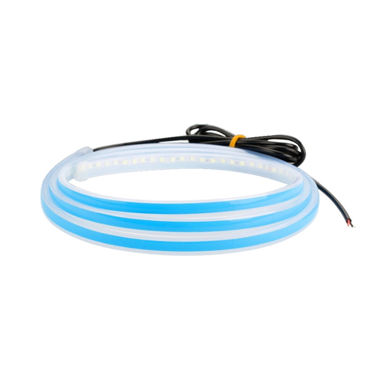 Car LED Streamer Decorative Hood Atmosphere Lights, Style: Monochrome White Light(1.8m) - Decorative Lights by PMC TechLife | Online Shopping South Africa | PMC TechLife