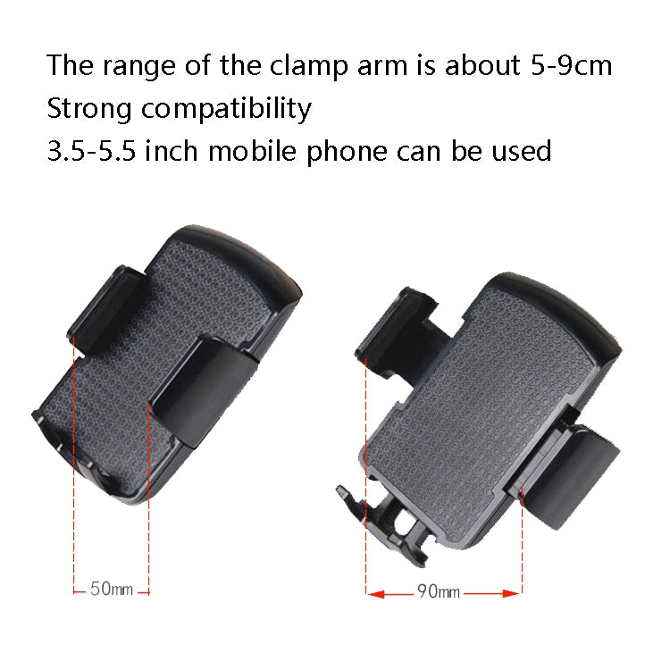 Air Inlet Cup Seat 2 In 1 Universal Long Hose Car Mobile Phone Bracket - Car Holders by PMC TechLife | Online Shopping South Africa | PMC TechLife