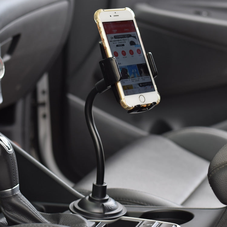 Air Inlet Cup Seat 2 In 1 Universal Long Hose Car Mobile Phone Bracket - Car Holders by PMC TechLife | Online Shopping South Africa | PMC TechLife