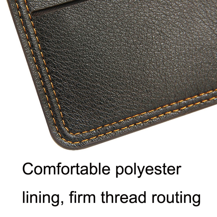 MenBense Men Multi-Card 2 Fold Short Wallet Carrying Card Case(Brown) - Wallets by MenBense | Online Shopping South Africa | PMC TechLife | Buy Now Pay Later Mobicred