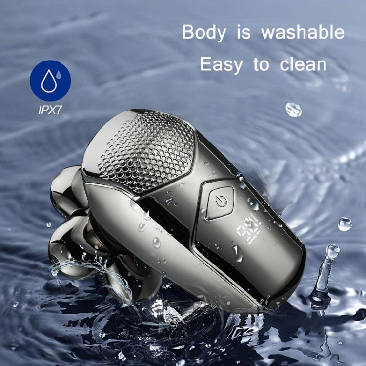 Only Razor Multifunctional IPX7 Waterproof Six-blade USB Electric Shaver - Electric Shavers by PMC Jewellery | Online Shopping South Africa | PMC Jewellery