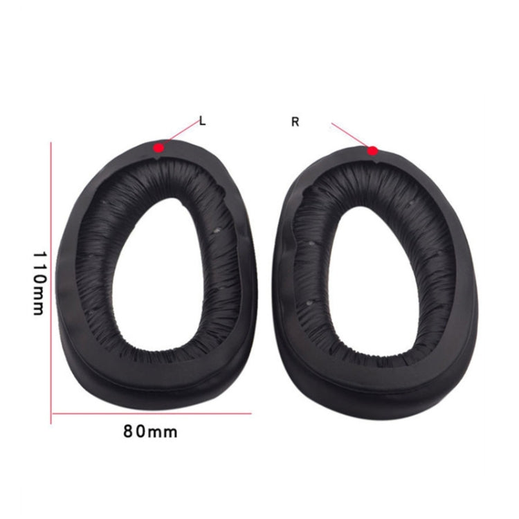 2 PCS Headphone Sleeve Cover for Sennheiser GSP300 GSP370 GSP350,Style: Protein Skin - Earmuff & Pad by PMC Jewellery | Online Shopping South Africa | PMC Jewellery