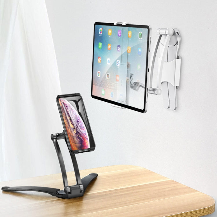 PB-41E Desktop Phone Tablet Lazy Folding Stand(Silver) - Lazy Bracket by PMC TechLife | Online Shopping South Africa | PMC TechLife
