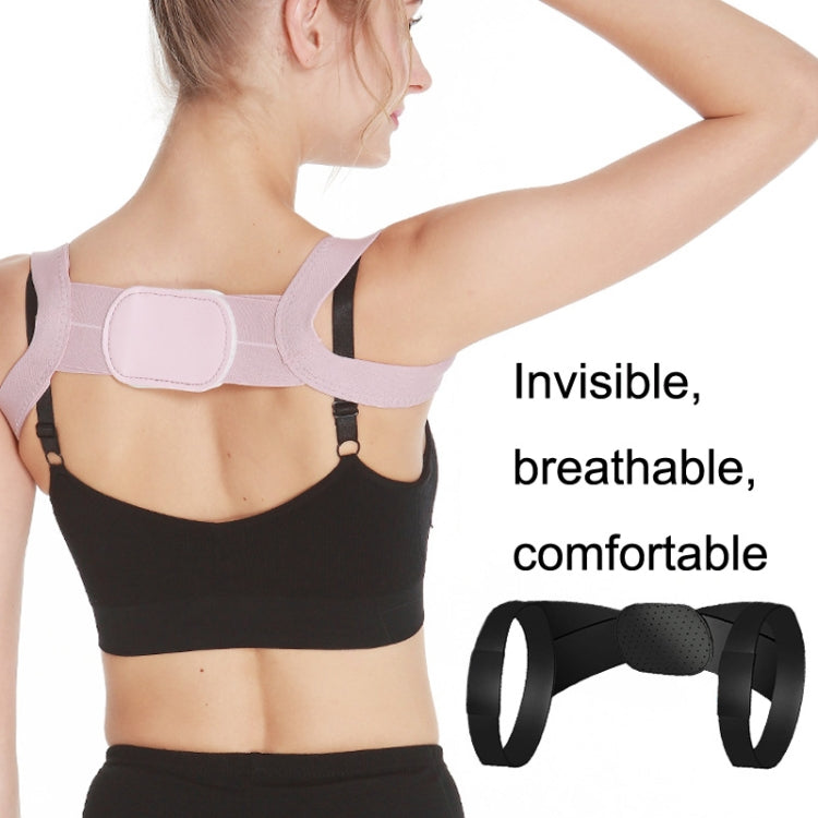 3 PCS Invisible Breathable Anti-hunchback Posture Correction Belt, Size: M(Black) - Corrector by PMC Jewellery | Online Shopping South Africa | PMC Jewellery