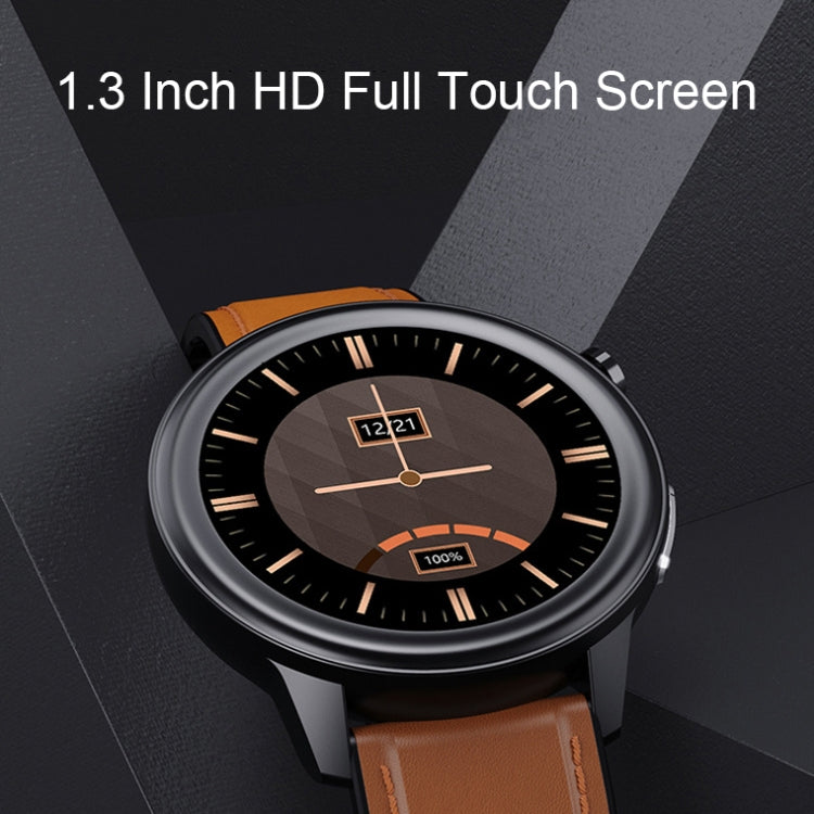 LOANIY E80 1.3 Inch Heart Rate Detection Smart Watch, Color: Black Silicone - free shipping - PMC TechLife - Order now!