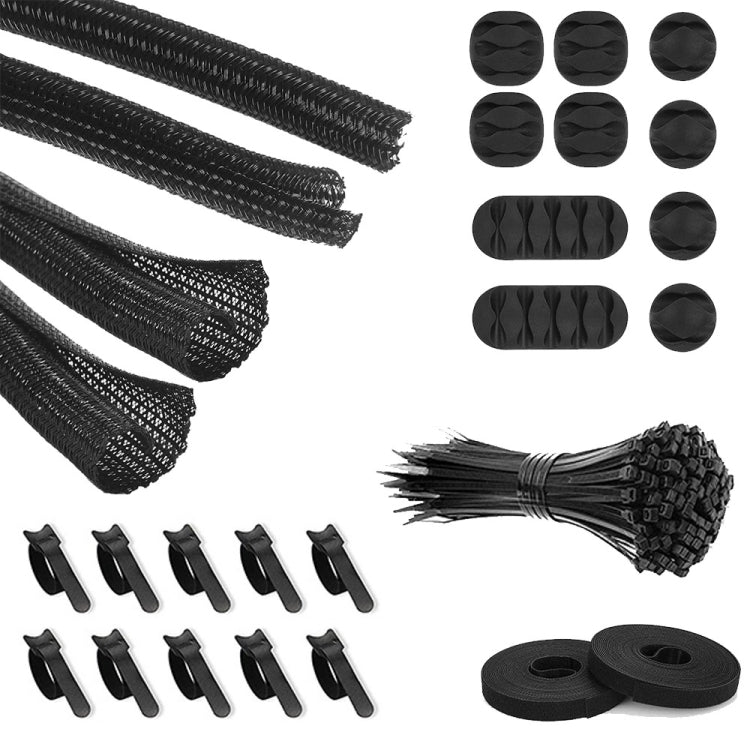 Network Pipe:126 In 1 Desktop Data Cable Organizer Storage Winder Combination Set - Cable Organizer by PMC TechLife | Online Shopping South Africa | PMC TechLife