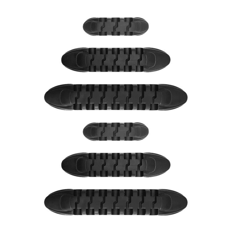 Network Pipe:126 In 1 Desktop Data Cable Organizer Storage Winder Combination Set - Cable Organizer by PMC TechLife | Online Shopping South Africa | PMC TechLife