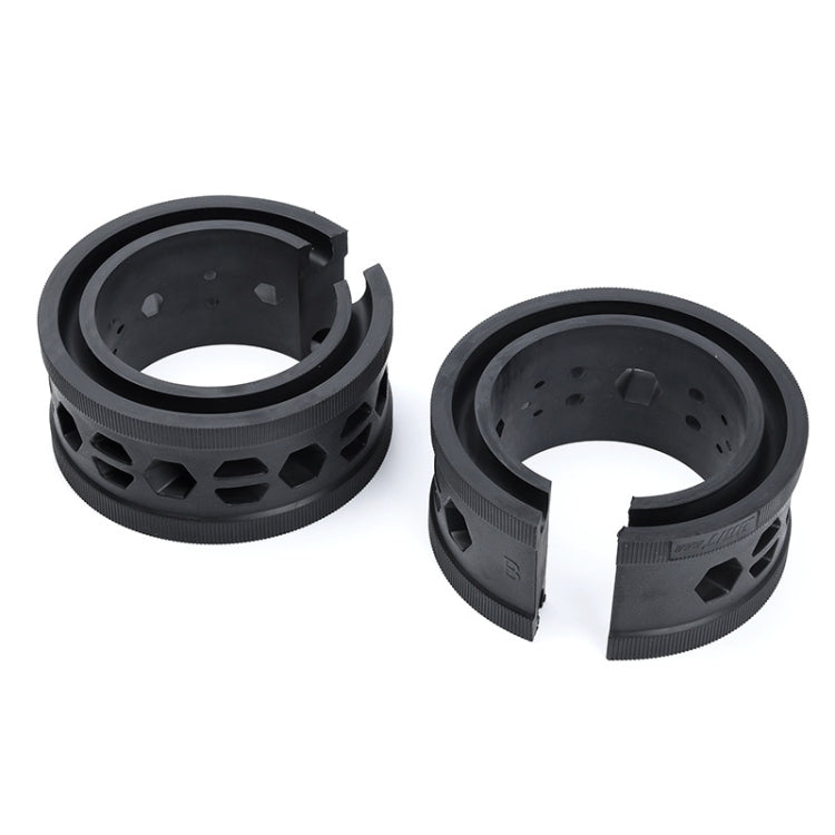 19 Holes Car Universal Buffer Rubber Spring Shock Absorber, Specification: D - Power Cushion by PMC TechLife | Online Shopping South Africa | PMC TechLife