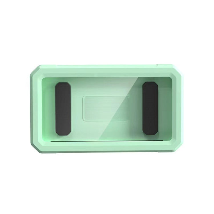 Retractable Rotating Bathroom Waterproof Mobile Phone Box Wall Mount Mobile Phone Holder(Green) - Hand-Sticking Bracket by PMC TechLife | Online Shopping South Africa | PMC TechLife