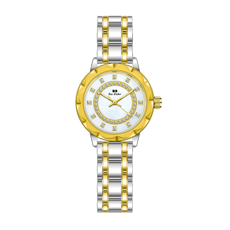 BS Bee Sister  FA1506 Lace Ladies Watch Elegant Watch(Golden) - Alloy Watches by BS Bee Sister | Online Shopping South Africa | PMC Jewellery | Buy Now Pay Later Mobicred