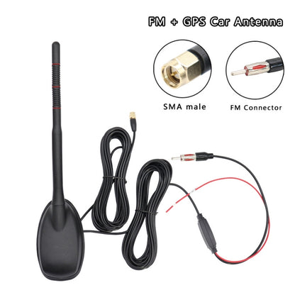 GPS+FM/AM+DAB Car Radio Amplified Antenna - Aerials by PMC Jewellery | Online Shopping South Africa | PMC Jewellery