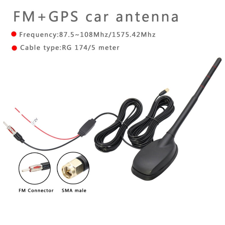 GPS+FM/AM+DAB Car Radio Amplified Antenna - free shipping - PMC TechLife - Order now!