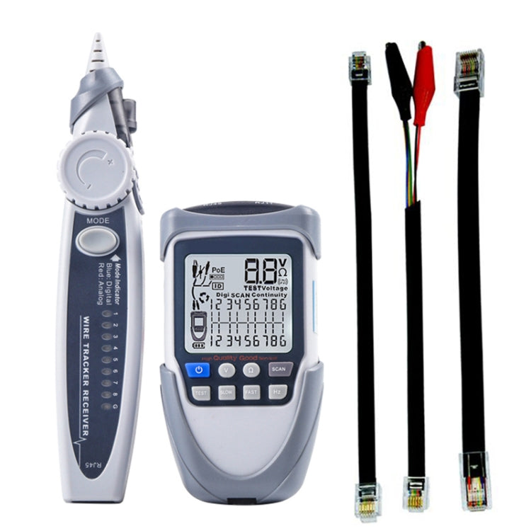 ET612 Network Cable Tester Wire Tracker Battery Voltage POE Test Multi-function Cable Tester - Current & Voltage Tester by PMC Jewellery | Online Shopping South Africa | PMC Jewellery