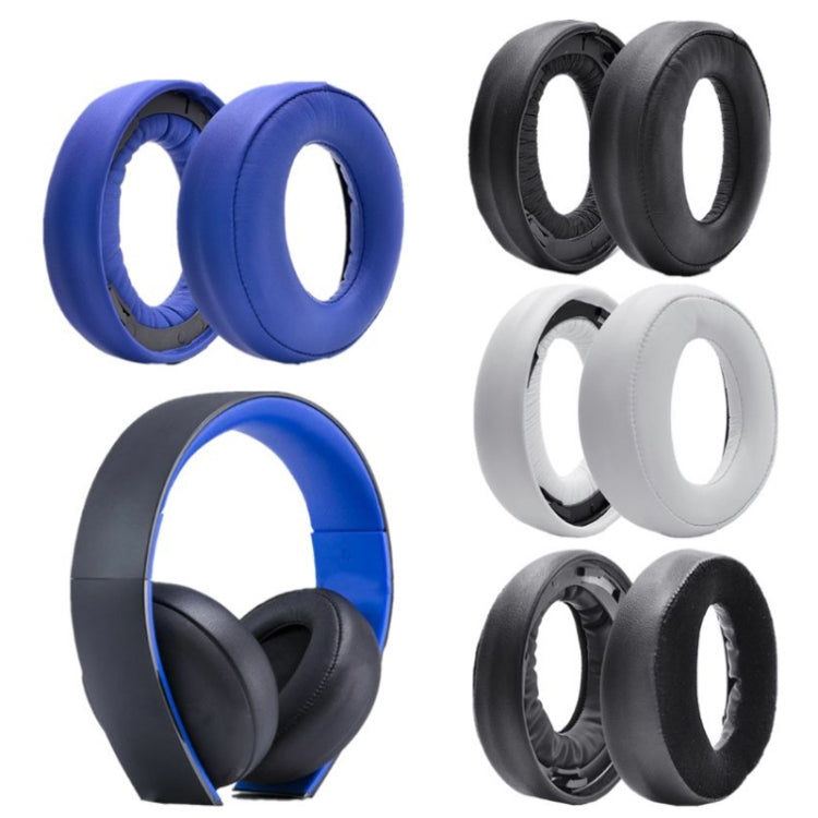 2 PCS Headphone Sponge Cover for SONY PS3 PS4 7.1 Gold,Style: Gray  Earpads - Earmuff & Pad by PMC TechLife | Online Shopping South Africa | PMC TechLife