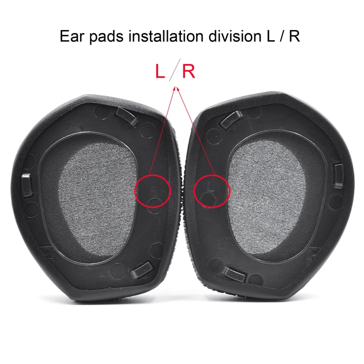 2 PCS Earpad for Sennheiser HDR RS165 RS175 RS185 RS195,Style: Frog Leather Earmuff - Earmuff & Pad by PMC Jewellery | Online Shopping South Africa | PMC Jewellery