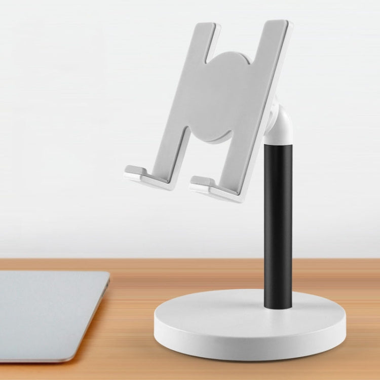 MT-100 Round Bottom Column Multi-Angle Adjustable Mobile Phone Tablet Holder(Black) - Desktop Holder by PMC TechLife | Online Shopping South Africa | PMC TechLife