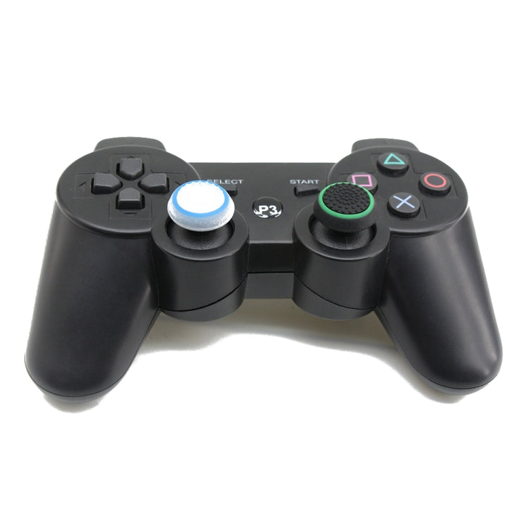 10 PCS Gamepad Silicone Luminous Button Cap Rocker Cap For PS5/PS4/PS3/ONE/360/PRO/series X/S(Black Green Circle) - Cases by PMC TechLife | Online Shopping South Africa | PMC TechLife
