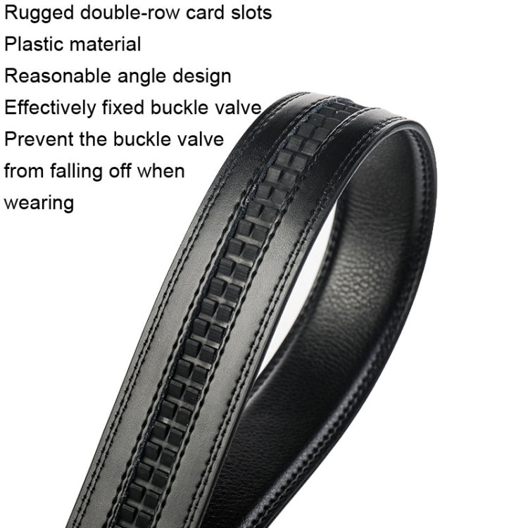 Dandali Casual Men Automatic Buckle Belt Business Soft Leather Pants Band, Length (cm): One Size 110-125cm(ZD-20) - Belts by Dandali | Online Shopping South Africa | PMC Jewellery | Buy Now Pay Later Mobicred