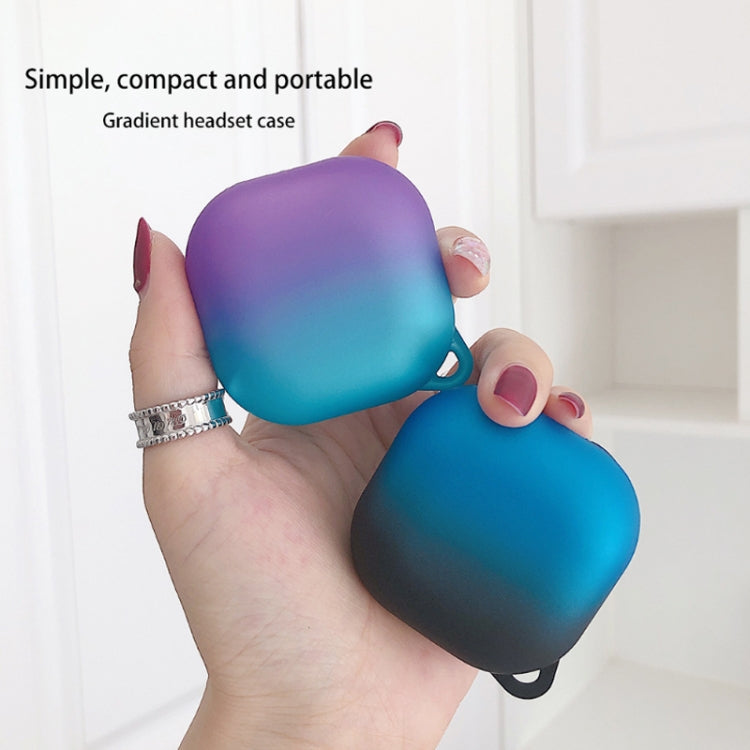 Gradient Headphone Cover For Samsung Buds Pro/Buds Live/Buds 2(Blue Purple) - Samsung Earphone Case by PMC TechLife | Online Shopping South Africa | PMC TechLife