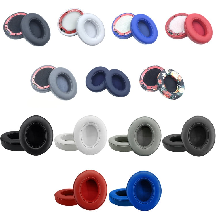 2 PCS Leather Soft Breathable Headphone Cover For Beats Studio 2/3, Color: Sheepskin White - Earmuff & Pad by PMC TechLife | Online Shopping South Africa | PMC TechLife