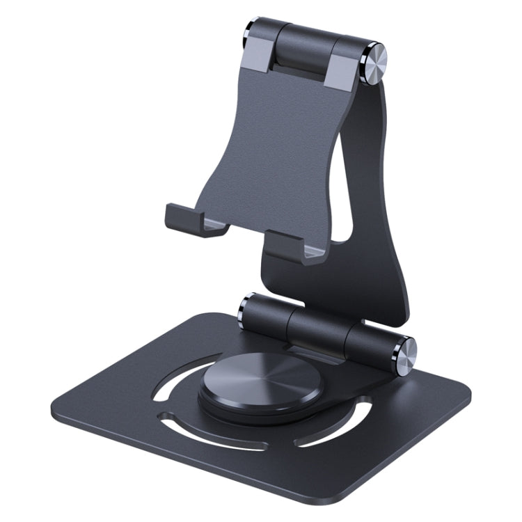 Z01 Metal Folding 360 Degree Rotating Multifunctional Tablet PC Live Broadcast Stand(Black) - Desktop Holder by PMC Jewellery | Online Shopping South Africa | PMC Jewellery