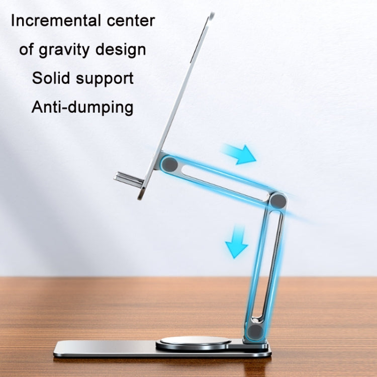 Portable Mobile Phone Tablet Desktop Stand, Color: K5 Silver - Desktop Holder by PMC TechLife | Online Shopping South Africa | PMC TechLife