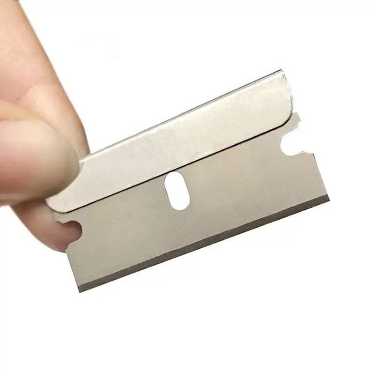 100 PCS A25 Car Film Mobile Phone Screen Auxiliary Tool Single Sided Stainless Steel Blade - Others by PMC TechLife | Online Shopping South Africa | PMC TechLife