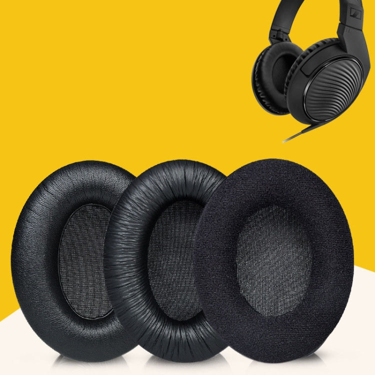 2 PCS Breathable Foam Headphone Sleeves Earmuffs For Sennheiser HD200 Pro, Spec: Velvet - Earmuff & Pad by PMC Jewellery | Online Shopping South Africa | PMC Jewellery