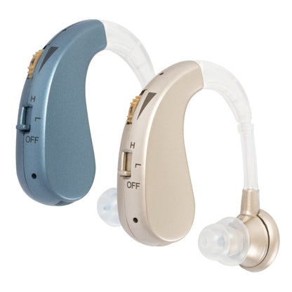 Hearing Aid Audiphones Sound Amplifier US Plug(Blue) - Hearing Aids by PMC Jewellery | Online Shopping South Africa | PMC Jewellery