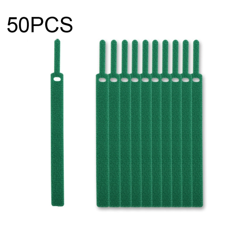 50 PCS Needle Shape Self-adhesive Data Cable Organizer Colorful Bundles 12 x 145mm(Green) - Cable Organizer by PMC TechLife | Online Shopping South Africa | PMC TechLife | Buy Now Pay Later Mobicred