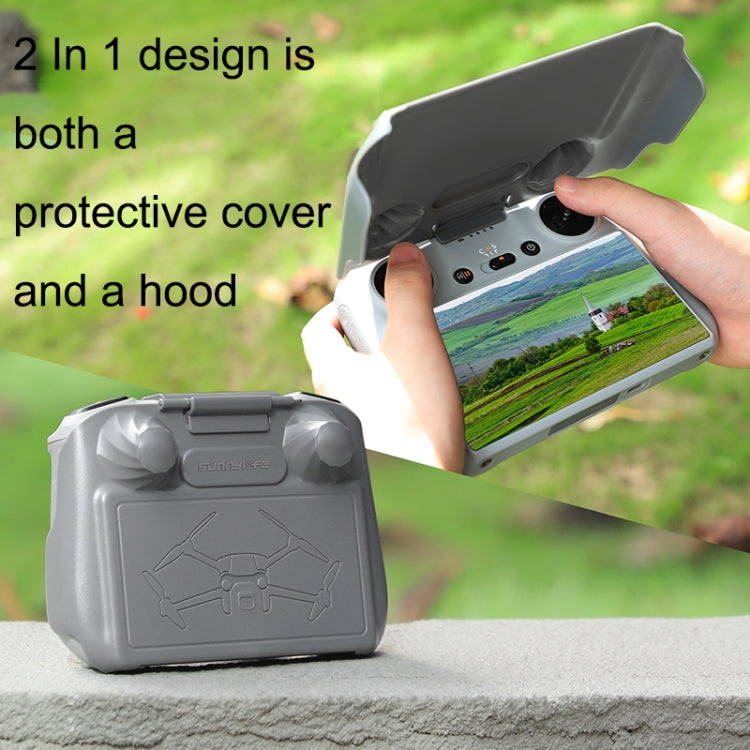 Sunnylife MM3-YK466 RC Joystick Screen Scratch Resistant Remote Control Protective Hood for DJI Mini 3 Pro(Grey) - free shipping - PMC TechLife - Order now!