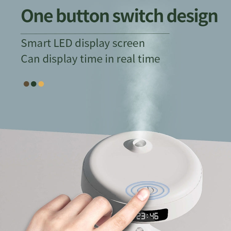 W1 LED Smart Display Anti-Gravity Water Drop Humidifier(White) - free shipping - PMC TechLife - Order now!