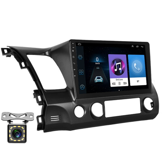 For Honda Civic 10.1 inch Android WiFi Navigation Machine, Style: Standard+12 Light Camera(2+32G) - Car MP3 & MP4 & MP5 by PMC Jewellery | Online Shopping South Africa | PMC Jewellery