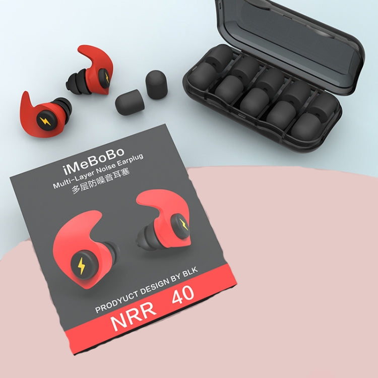 Anti-noise Sleep Earplugs Soundproof Earplugs(Red) - free shipping - PMC TechLife - Order now!