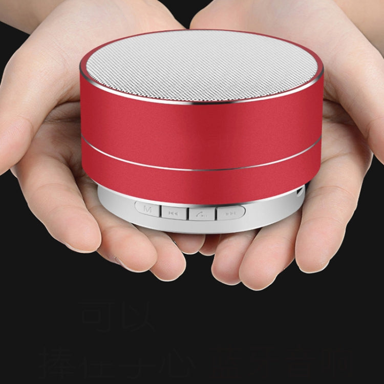 A10 Mini Metal Wireless Bluetooth Speaker(Silver) - Mini Speaker by PMC TechLife | Online Shopping South Africa | PMC TechLife