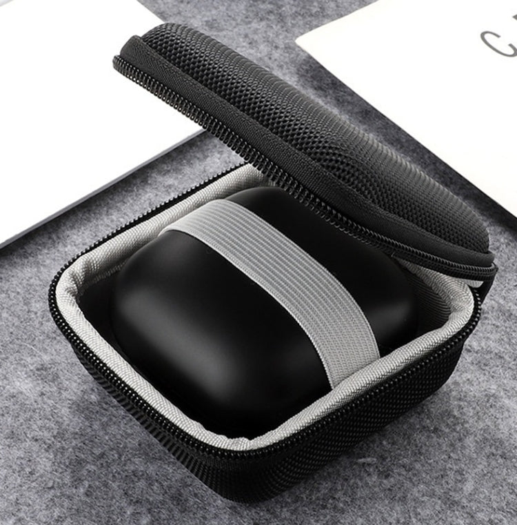 For Powerbeats Pro Bluetooth Headset Storage Bag Hard Shell Protective Cover(Black) - Other Earphone Case by PMC TechLife | Online Shopping South Africa | PMC TechLife